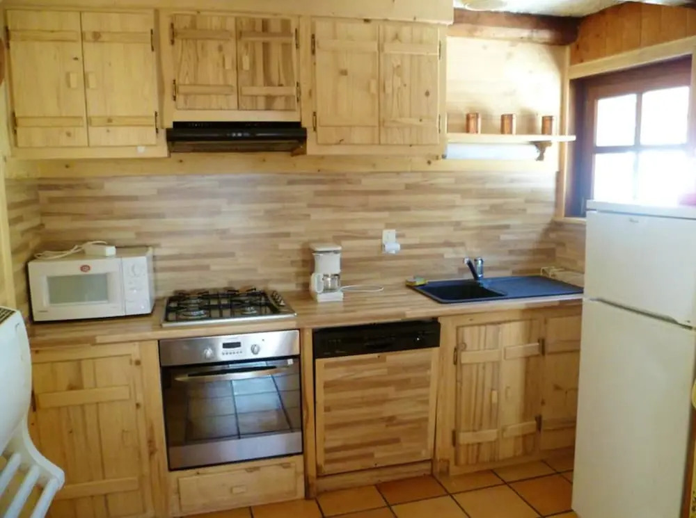 House with 2 Bedrooms in Notre-Dame-De-Bellecombe, with Wonderful Mountain View, Furnished Garden And Wifi - 100 M From the Slopes