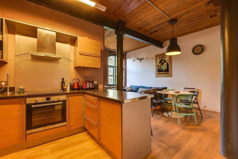 Beautiful 2BR Converted Industrial Mill