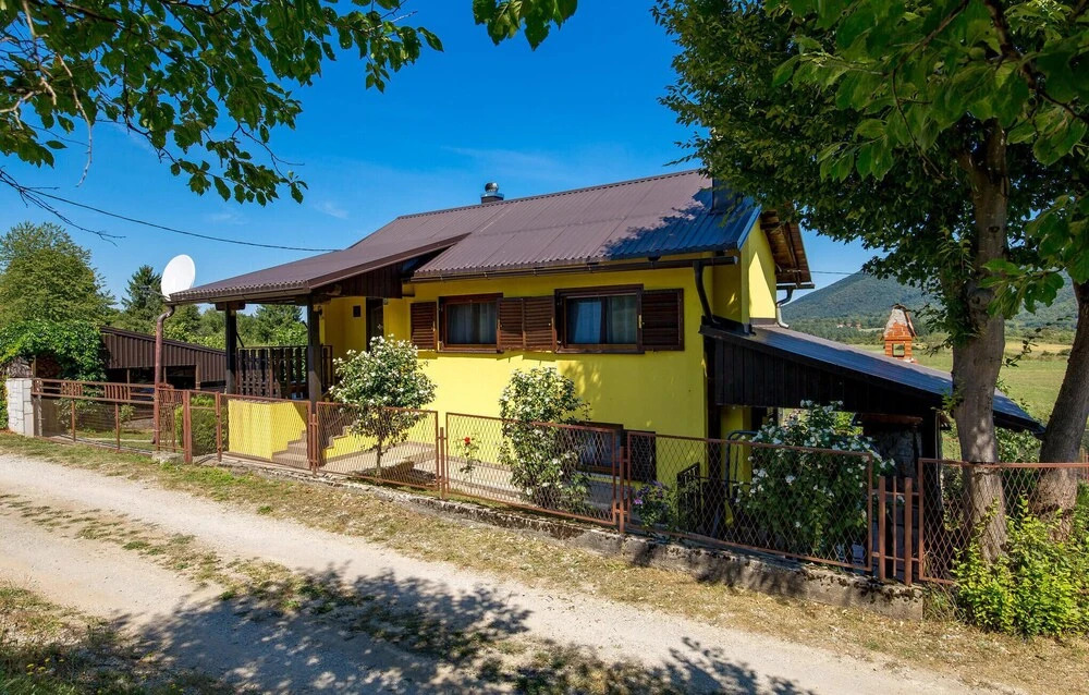 Nice Home In Plaski With House A Panoramic View