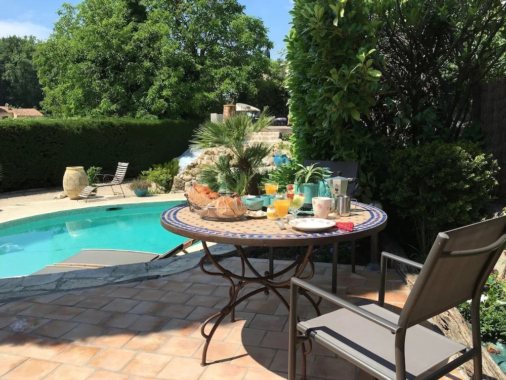 Stone Villa in Saint-jeannet With Roofed Terrace and Garden