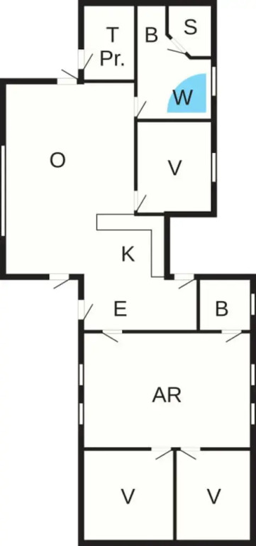 8 Person Holiday Home in Lokken-by Traum