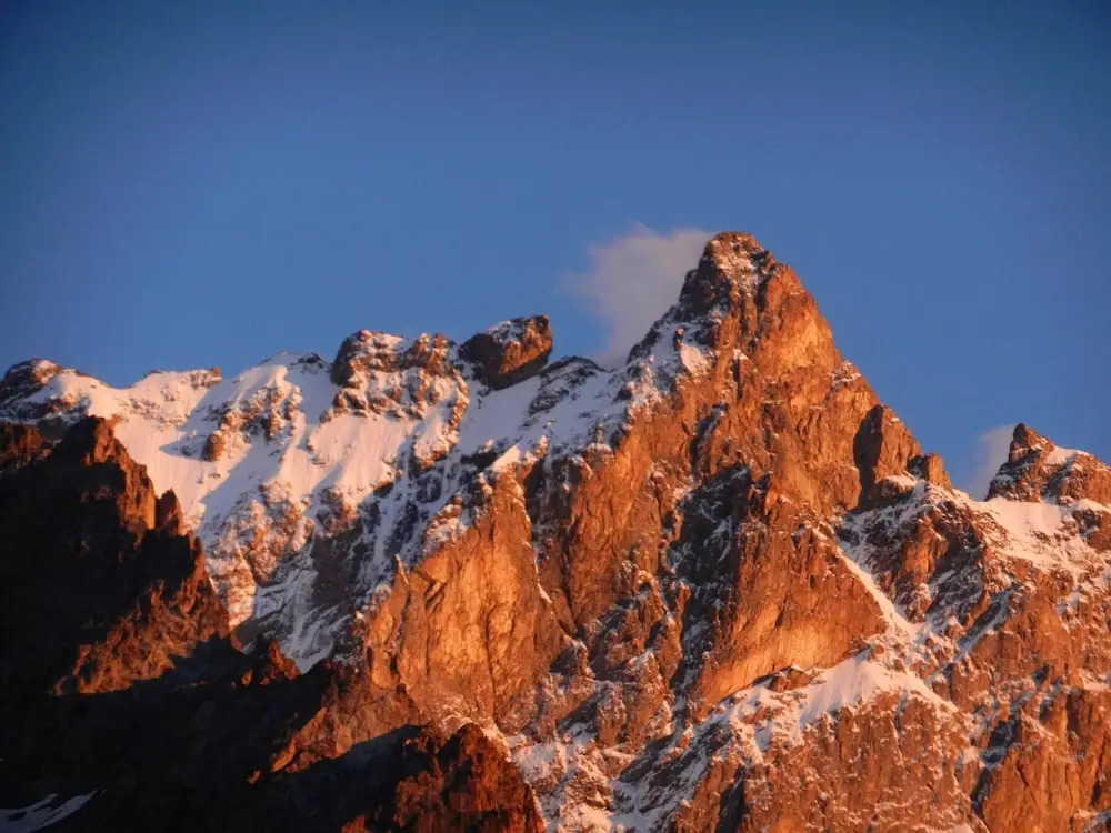 Apartment With 2 Bedrooms In La Grave With Wonderful Mountain View Balcony And Wifi