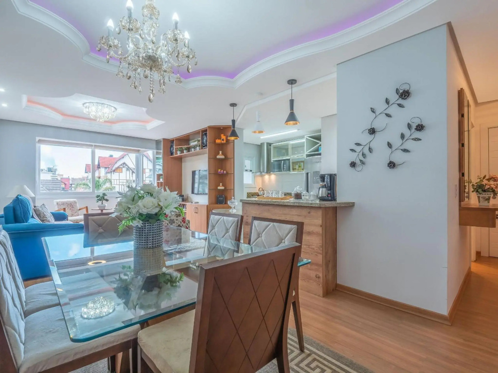 Fascino 302 - Apartamento 600 metros Rua Coberta de Gramado
