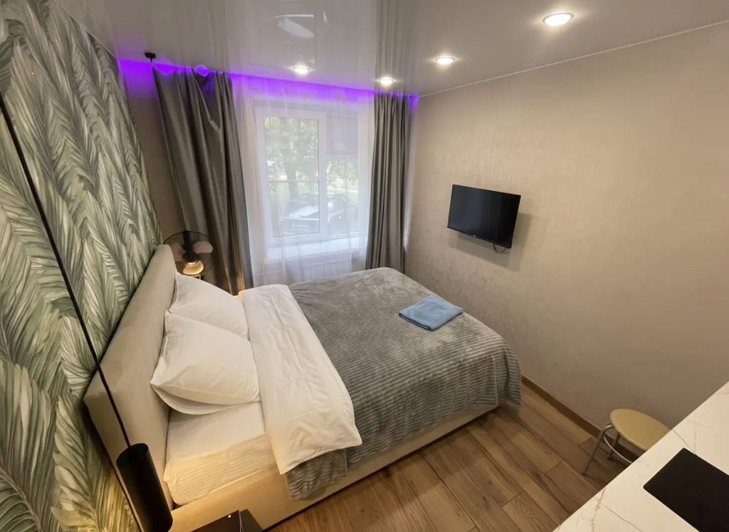 Квартира-студия, 15 м², 1 кровать