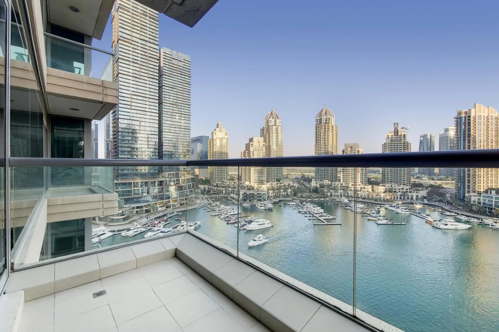 Dubai Marina- Iris Blue 1002