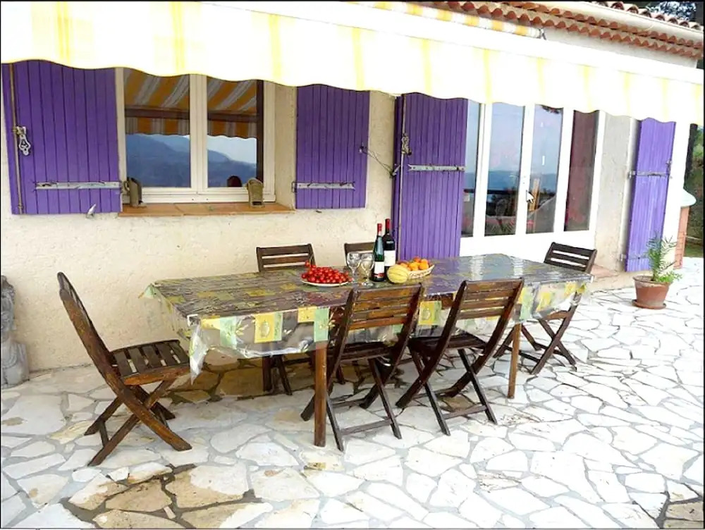 Villa With 5 Bedrooms in La Roquette-sur-var, With Wonderful sea View,