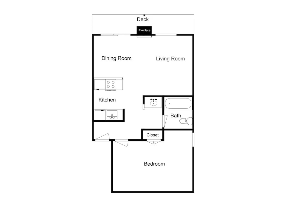 The Powderhorn Condo #204 1 Bedroom 1 Bathroom Condo