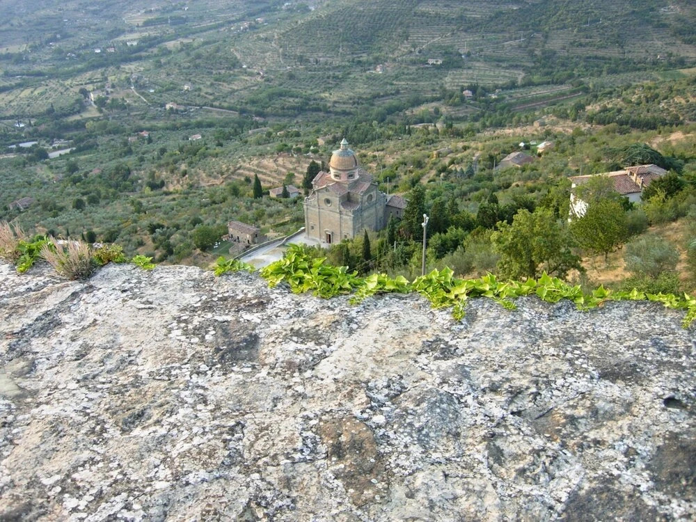 House With one Bedroom in Cortona , With Wonderful Mountain View, Priv