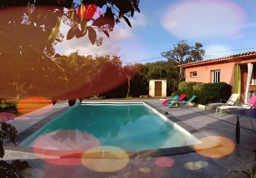 Villa With 4 Bedrooms in Sainte Lucie, Porto Vecchio, With Wonderful M