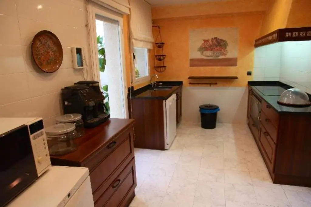 House with 4 bedrooms in Sitges with wonderful sea view shared pool furnished terrace