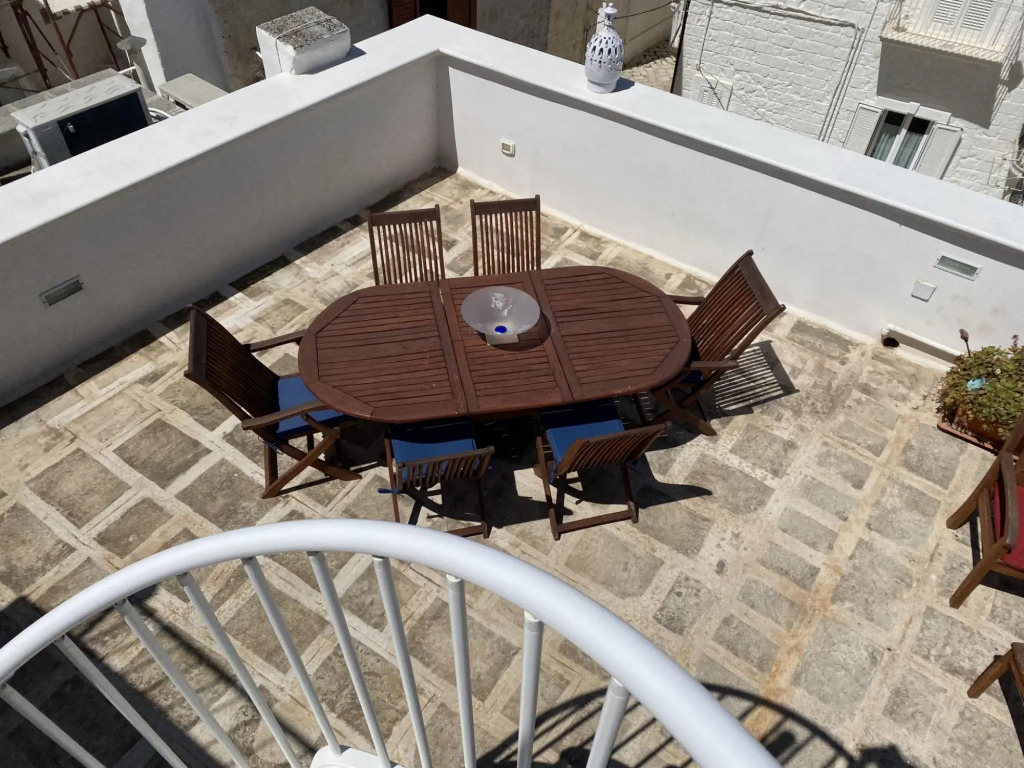 Ideal for family apartment, sea view terrace-Terrazza Palmieri