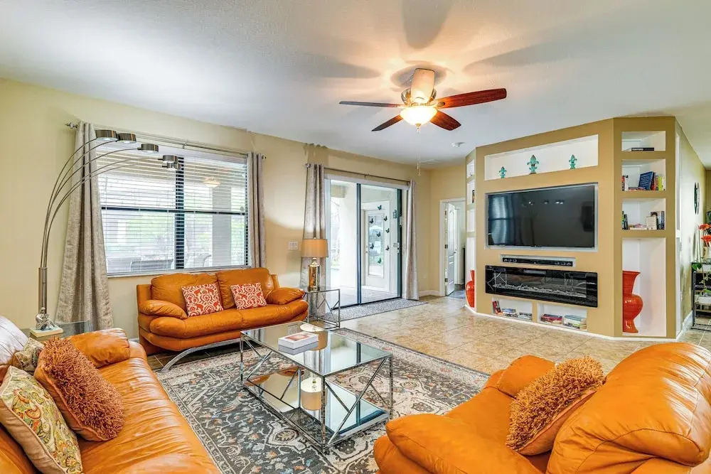 Private Game Room + Pool: Resort Home Near Orlando