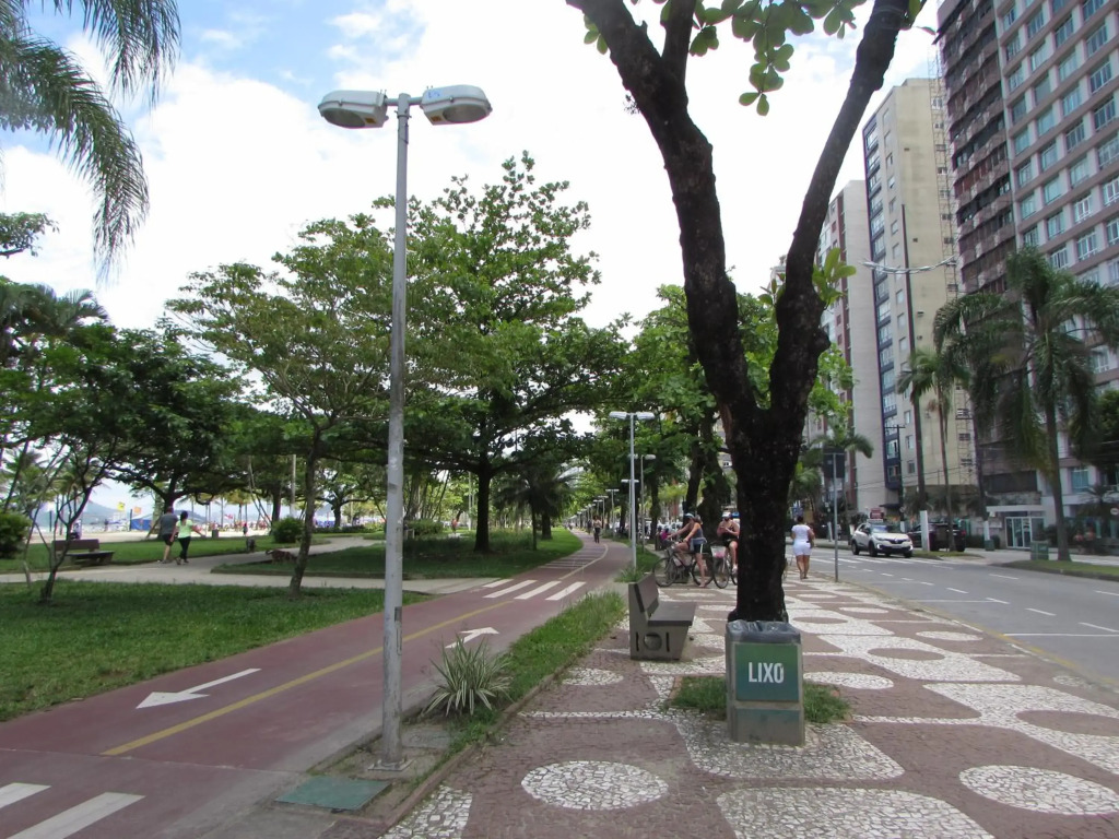 Kitnet em Santos a melhor cidade do litoral paulista.