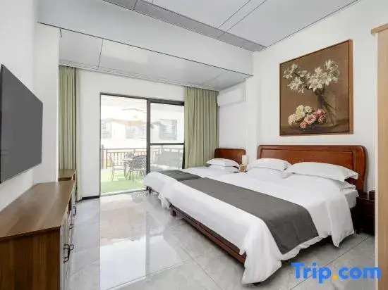 Hainan style beautiful villa hotel