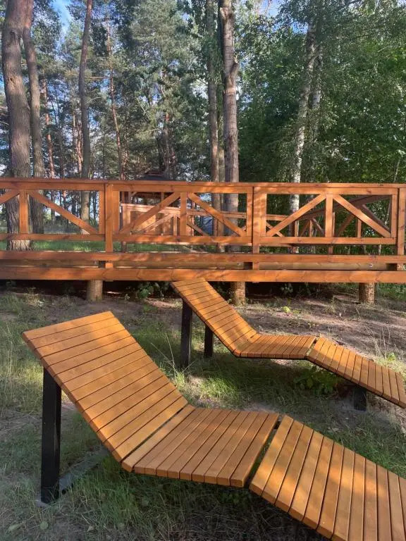 Leonardo 2 z prywatną plażą nad jeziorem Ukiel