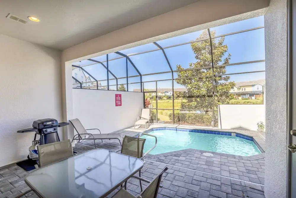 Private Pool BBQ Free Resort Access, Near Wdw!