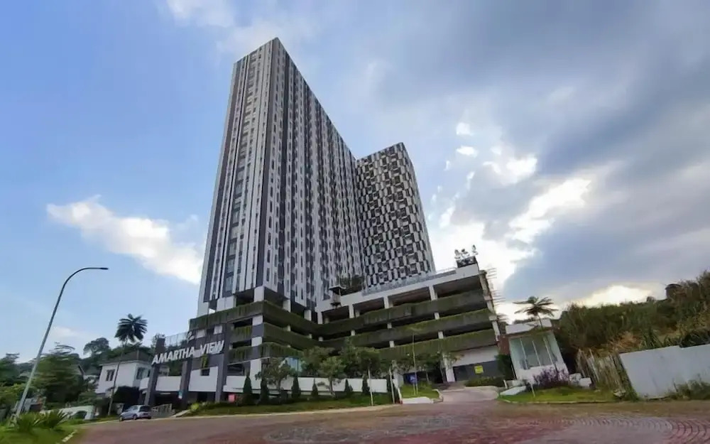 Best Price Studio Apartment Amartha View