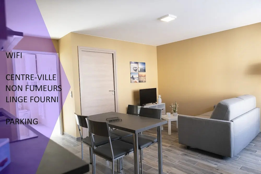Le Fabre 2 - Agréable T2 - proche hypercentre et hôpital - Wifi - Parking