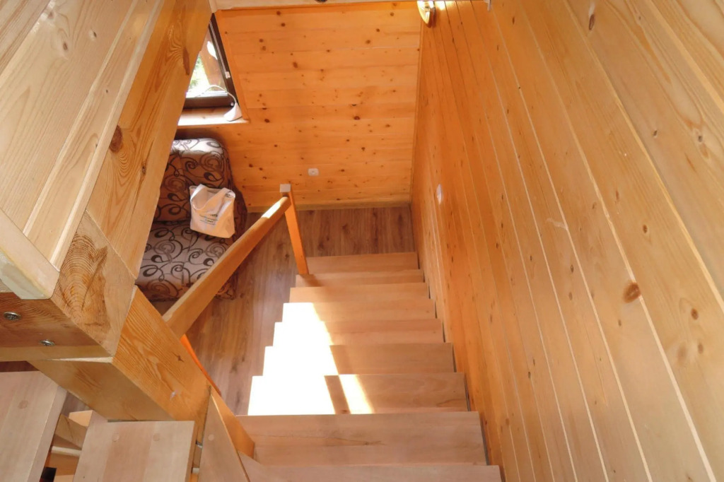 Modern wood House in Rewal with a terrace