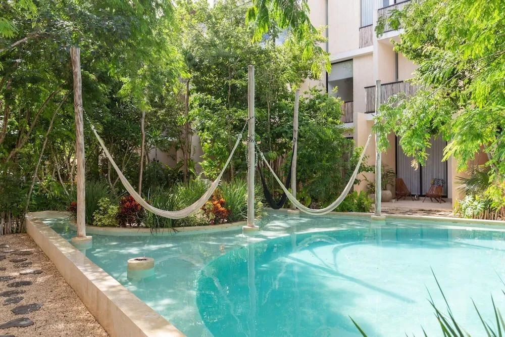 Luxurious Apartment in Lovely Complex With Dreamy Gardens Yoga Terrace Hammocks Swimming Pool