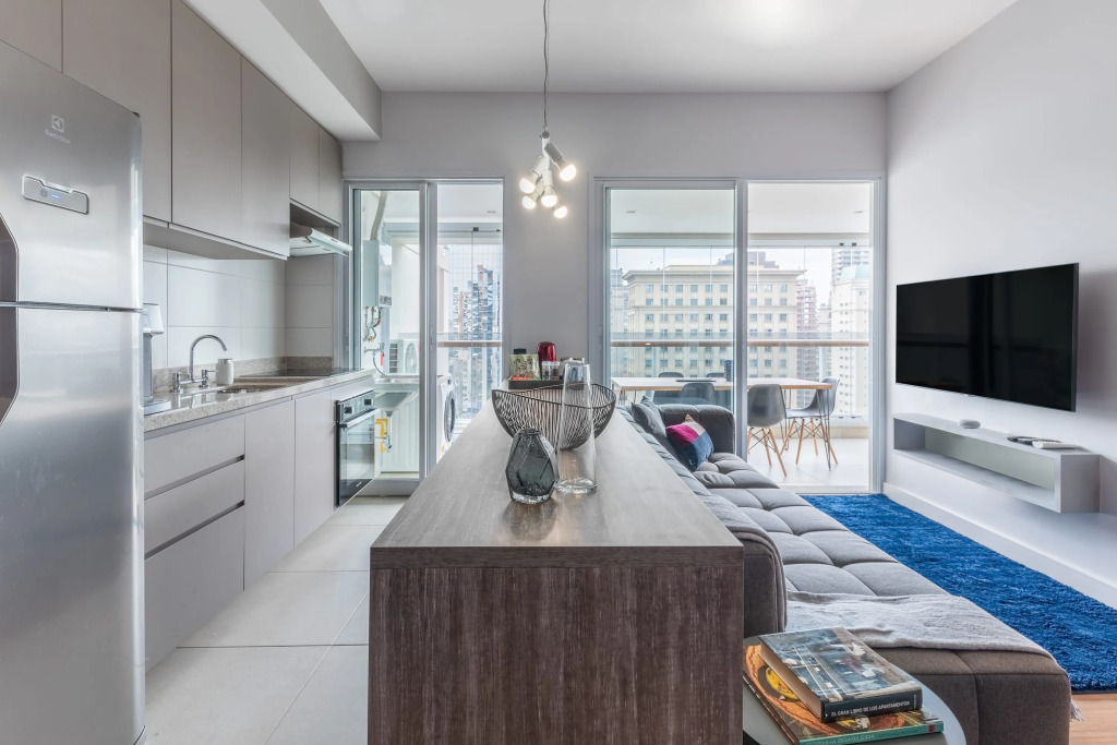 Apartamento com garagem e vista maravilhosa | Vila Olímpia