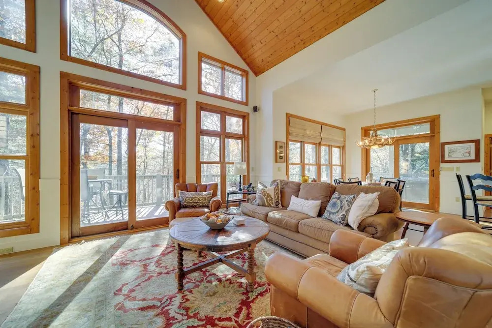 5 Mi to Sapphire Valley Skiing: Serene Family Home