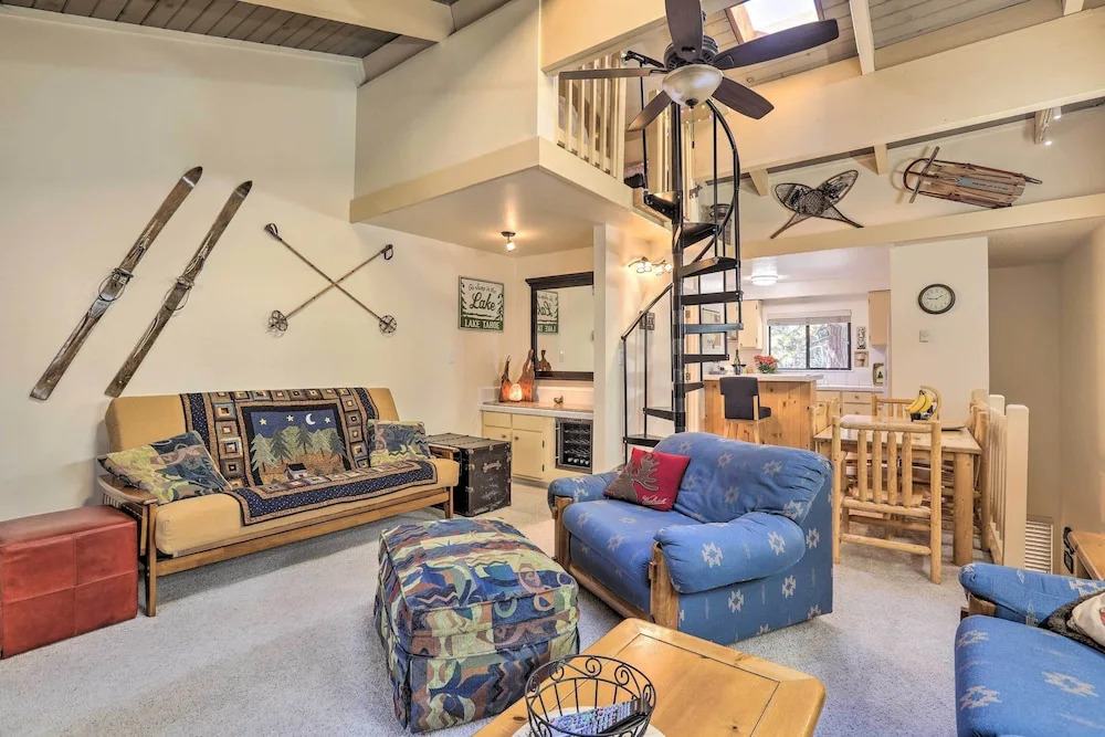 1 Mi to Diamond Peak Skiing: Incline Village Condo