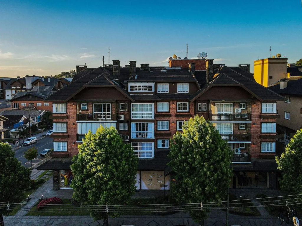 Villa Di Pietro 502 - Apto no coração de Gramado 400 metros Rua Coberta