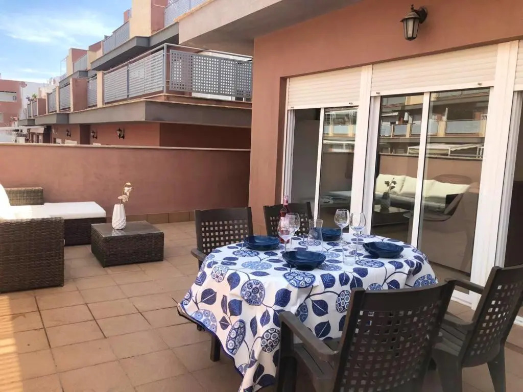 Apartment with 3 bedrooms in el Gran Alacant with shared pool enclosed garden and WiFi 1 km from the beach
