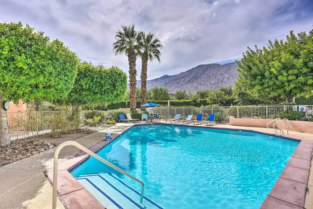 Resort Amenities: Updated Palm Springs Villa