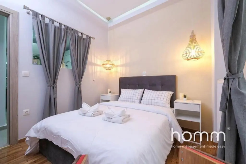 Stylish homm 1BD Apartment in Agiou Louka str 4ppl