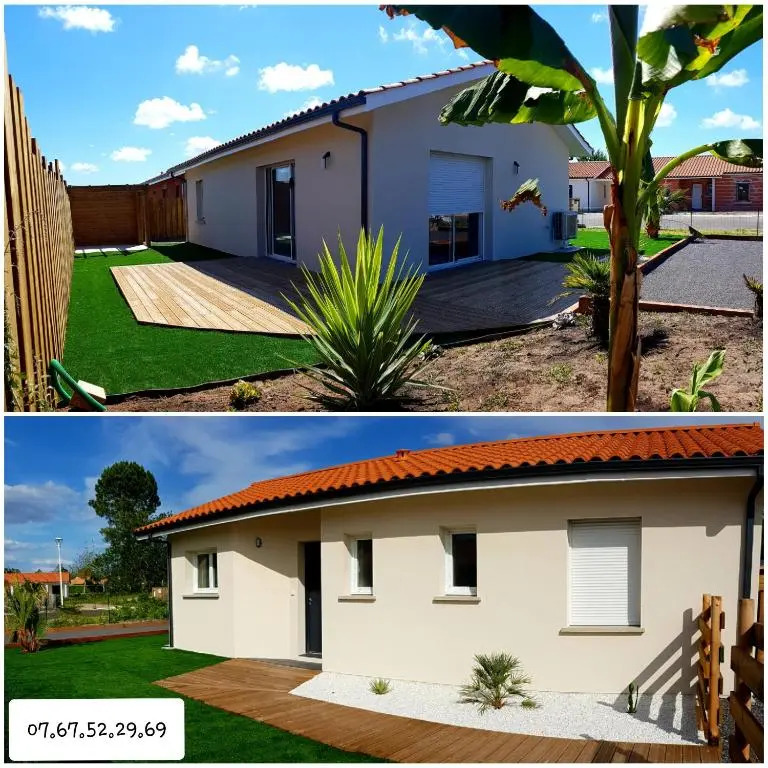 Maison neuve 66m2 Biscarrosse