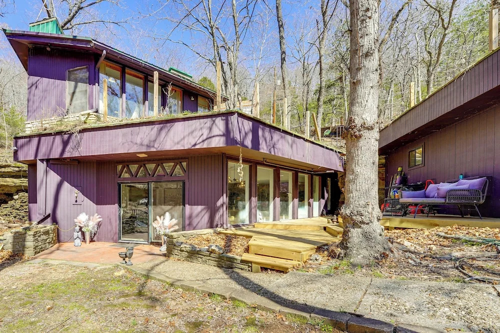 Walk to Beaver Lake! 'the Cavehouse' w/ 4 Decks
