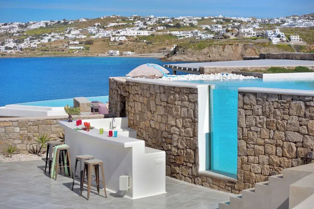 Villa Sapphire 6BR Hot Tub & Pool Ornos