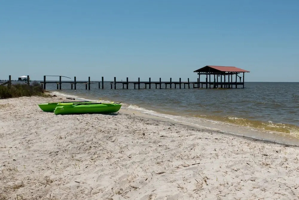 Blue Oasis - Private Backyard Beach - Pool, Hammocks, Kayaks, Even Crab Traps So You Can Catch Dinner! 5 Bedroom Home by RedAwning