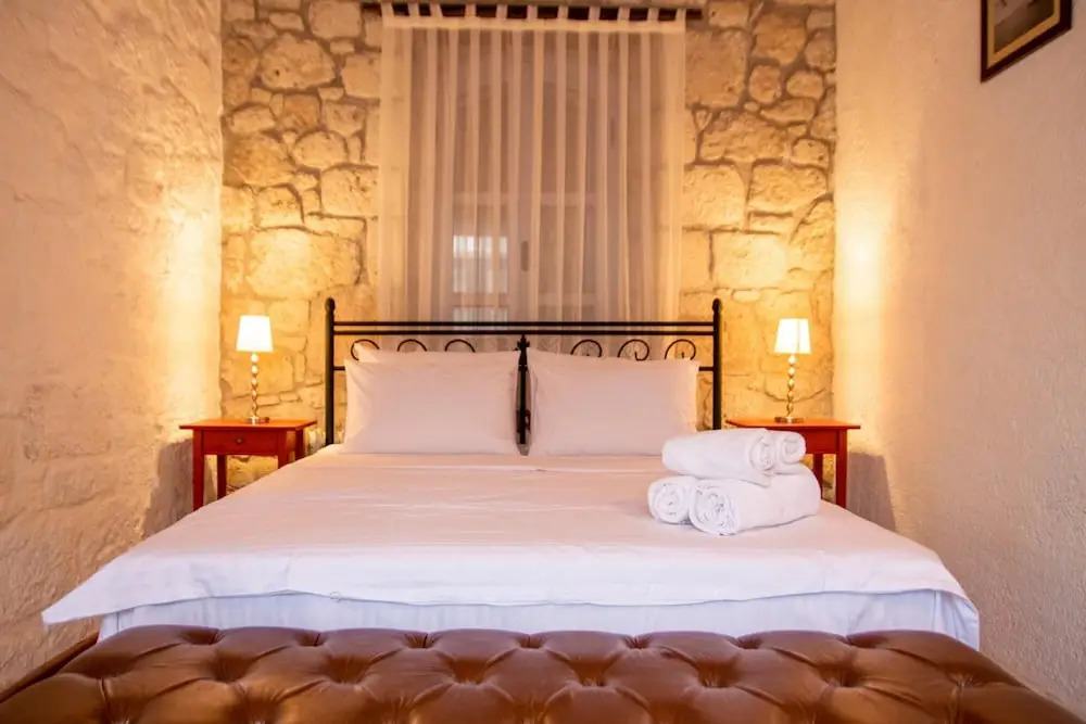 Stonehouse with Backyard and Fireplace in Alacati