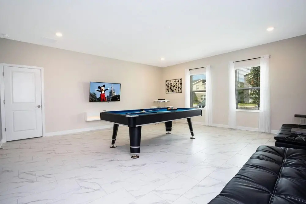 Marvelous 7Bd 5Ba Family Friendly w Gameroom Pool Close to Disney 1201