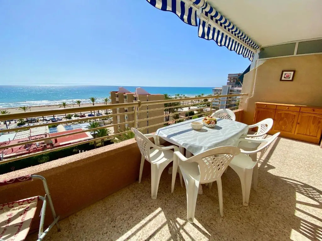 Nereo 7 Primera Linea de Playa San Juan Piscina, Parking wifi Inmobiliaria Leo
