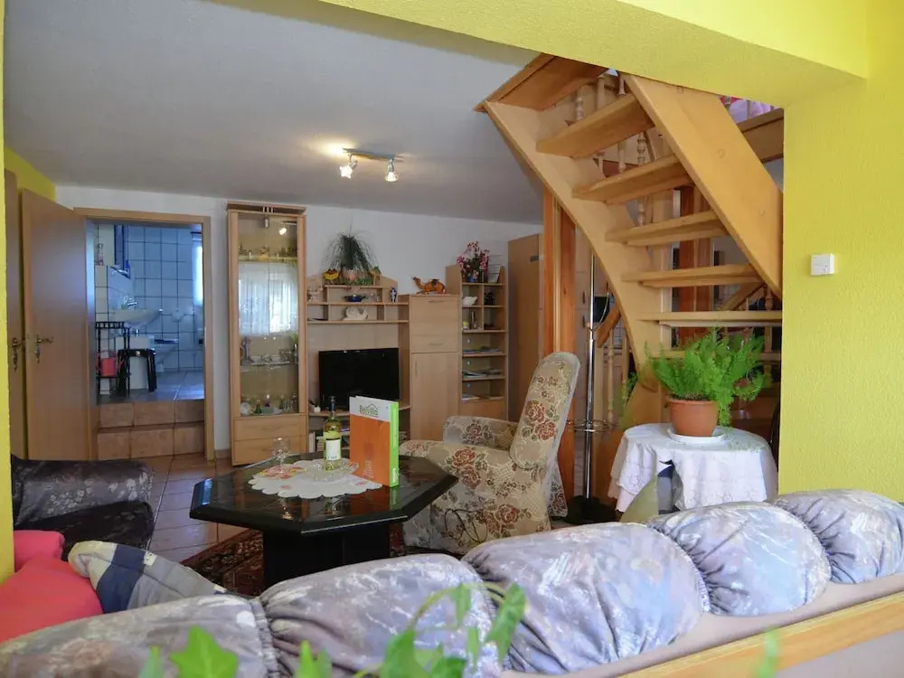 Holiday Home in Neustadt am Rennsteig With Pond