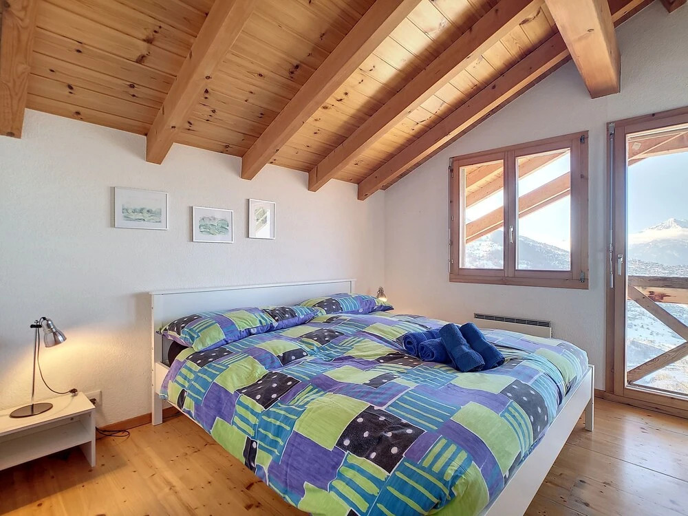 Chalet With in Veysonnaz With Wonderful Mountain View Fur