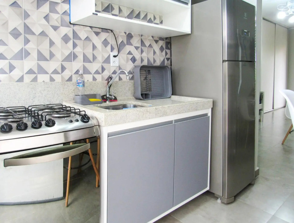 Loft a 220m da Praia das Toninhas em Ubatuba SP