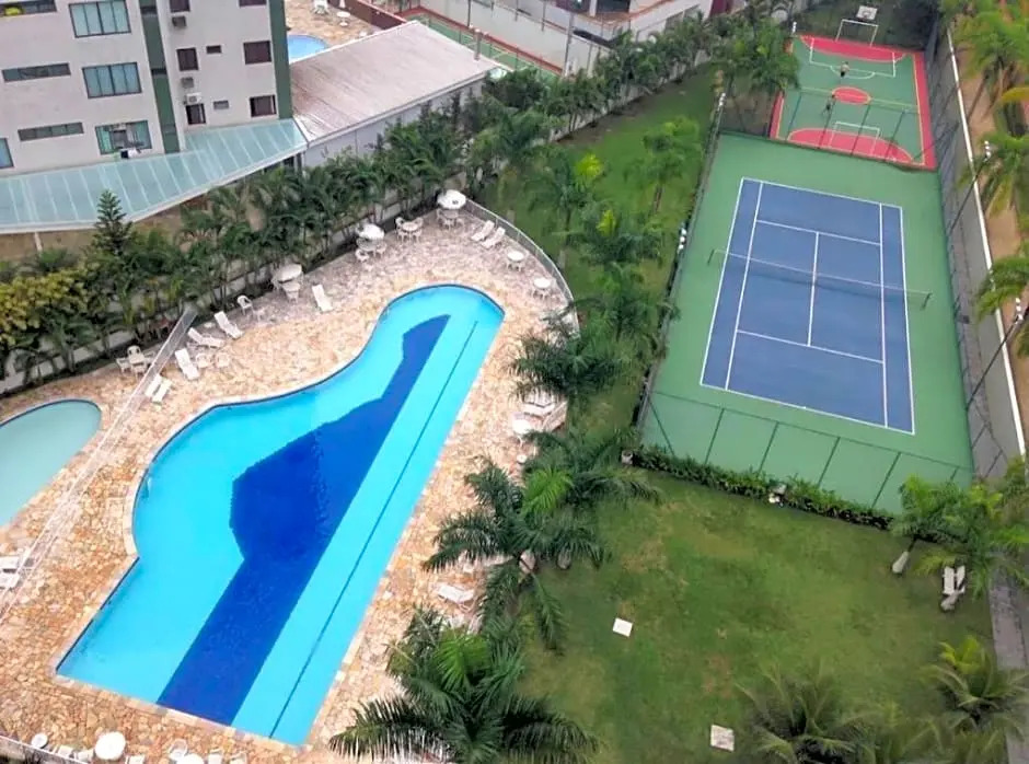 FLAT NA RIVIERA COM VISTA MAR A 150m DA PRAIA NO MÓDULO 06