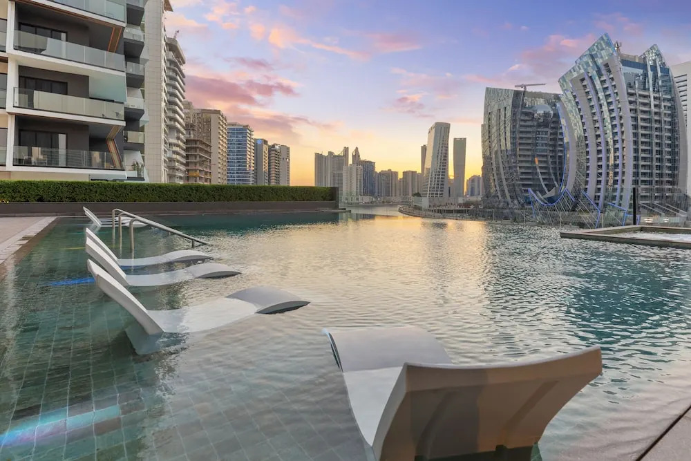 Waves - City Serenity: Luxe Living at 15 Northside Tower 2