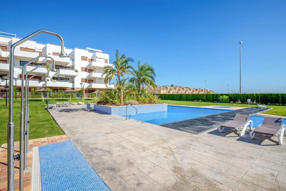 Apartment With 3 Bedrooms in Orihuela, With Wonderful sea View, Pool A