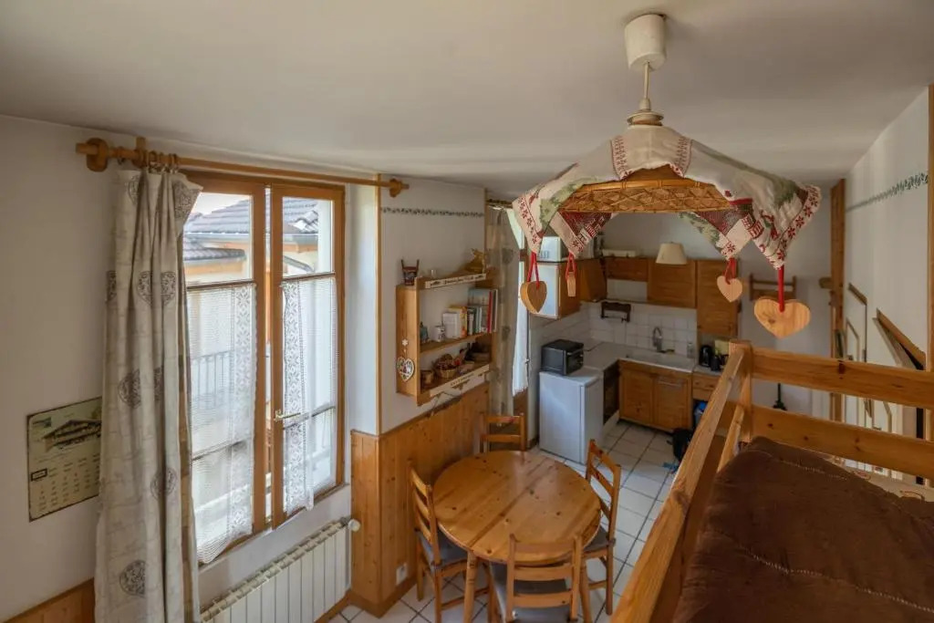 Studio en centre village St Gervais