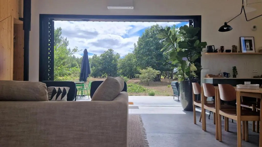 La Maison dans l'Airial, maison d'architecte en pleine nature