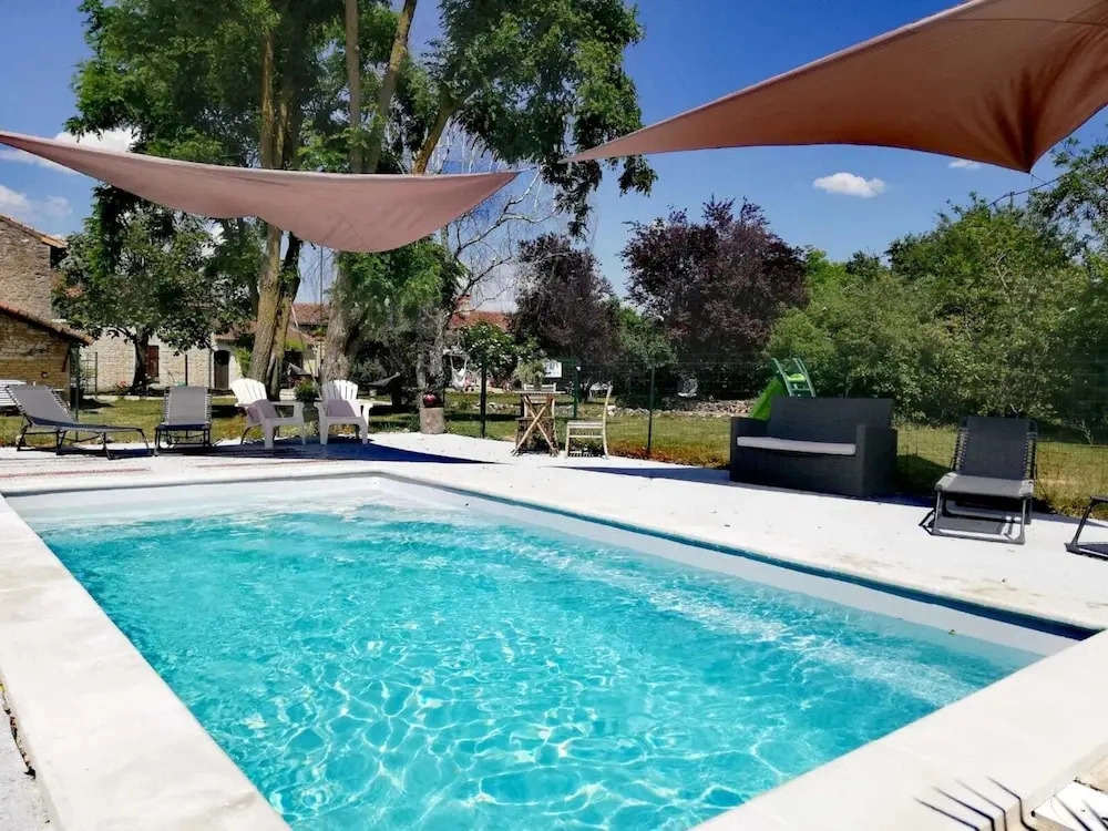 Saint-jean Rural Cottage for 4 With Pool