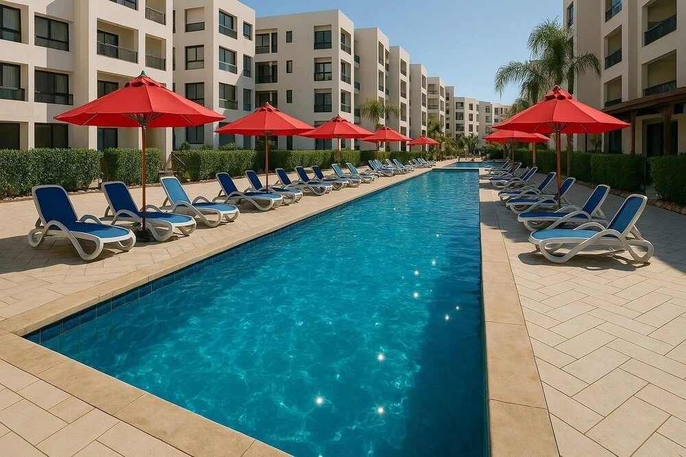 Exclusive Beachside Chalets at Porto Said Resort