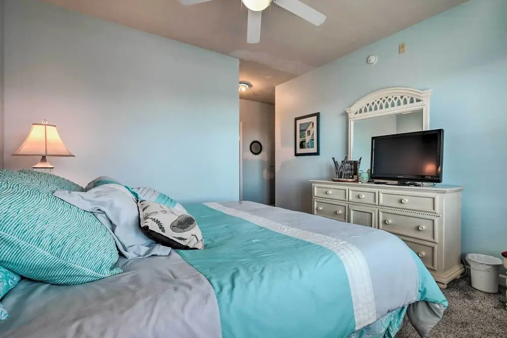 Balcony w/ Inlet View: Dtwn Ocean City Condo