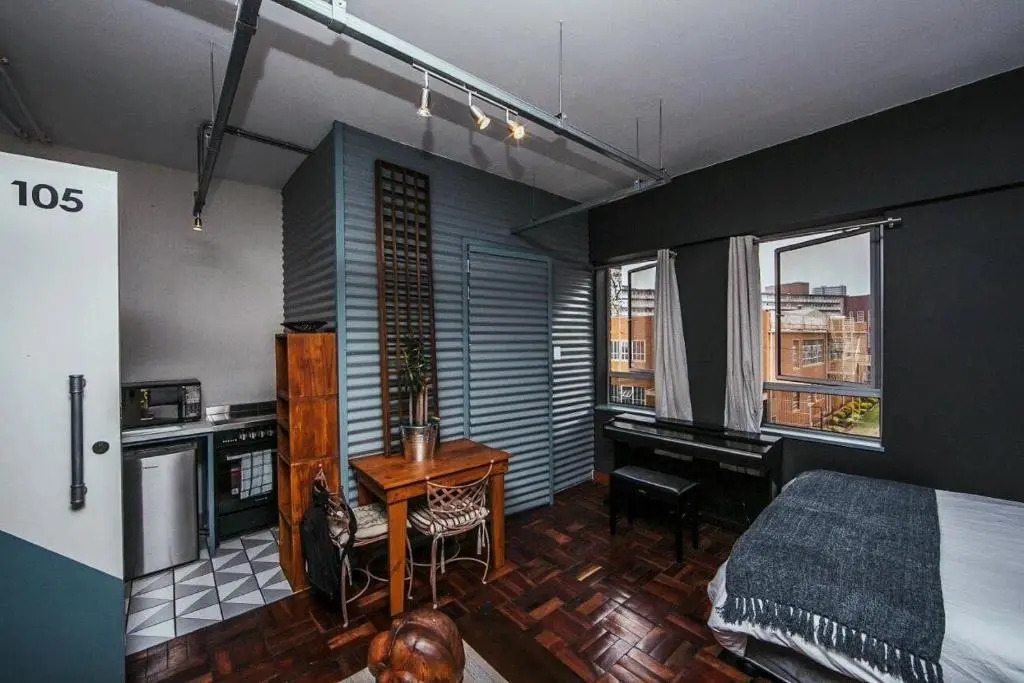 Cozy, Modern Living in Maboneng: Artison Lofts 105